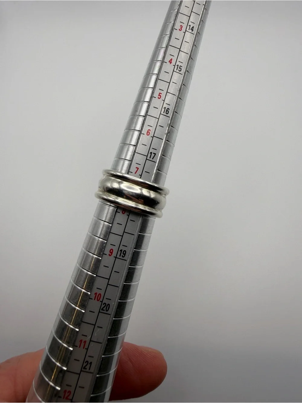 10mm Sterling Silver Men's Band Ring - Classic Polished Design - Size 7.75 -9.9g
